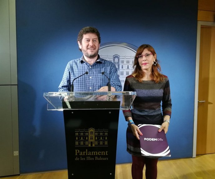 Podemos, Alberto Jarabo y Laura Camargo
