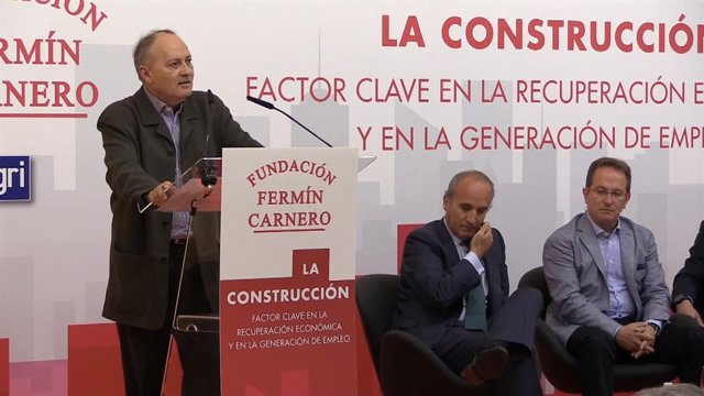 Faustino Temprano, en Burgos. 