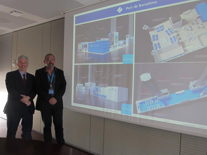 Manel Galán y Joan Carbonell