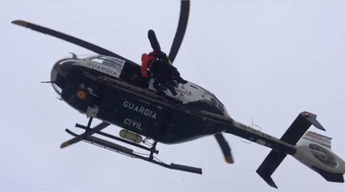 Helicóptero de la Guardia Civil