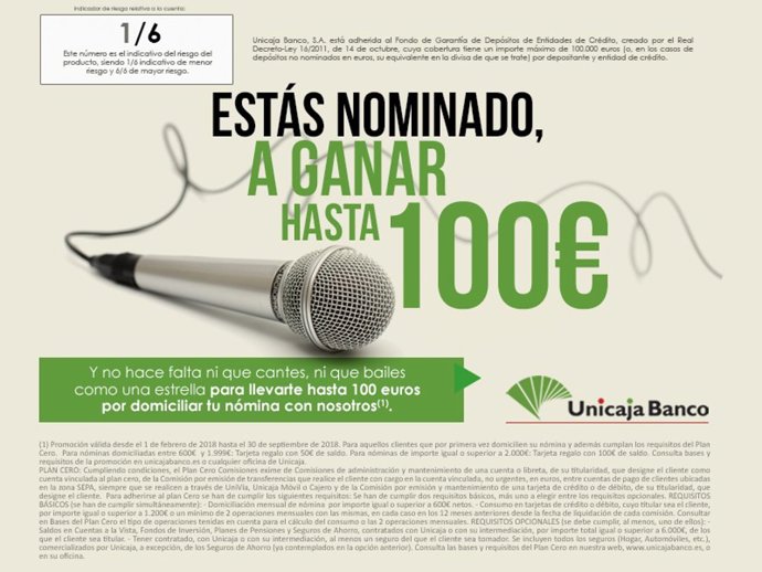 Unicaja Banco Ofrece Ventajas Exclusivas A Los Clientes Que Domicilien Su Nómina