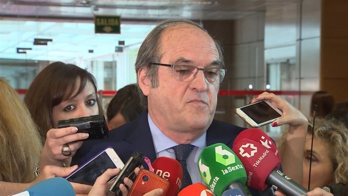 Ángel Gabilondo, en la Asamblea de Madrid