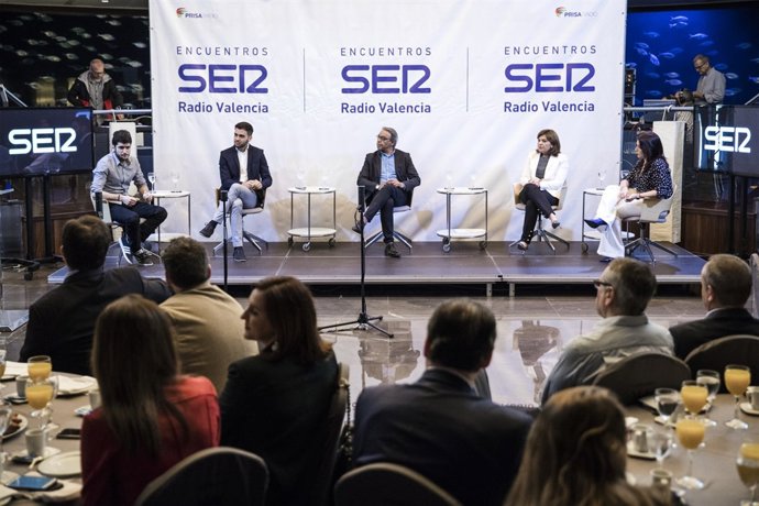 Los portavoces parlamentarios en el debate de la Cadena Ser