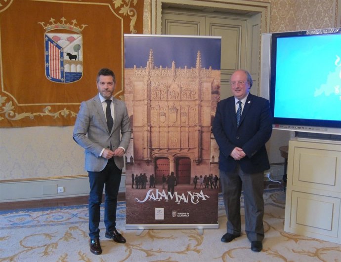 Presentación de la campaña turística de Salamanca.                              