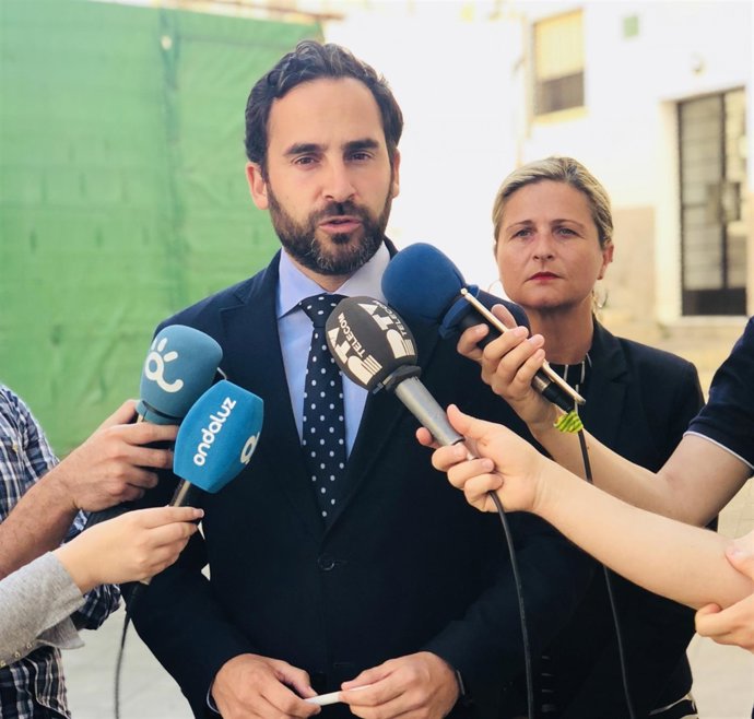 Daniel Pérez, portavoz del PSOE en el Ayuntamiento de Málaga 