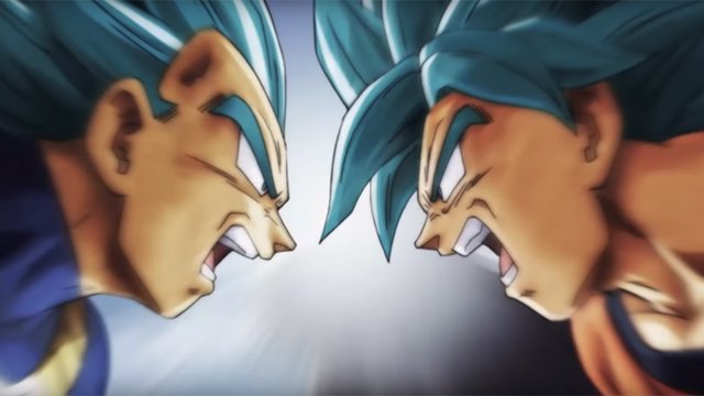 Goku y Vegeta en el final de Dragon Ball Super