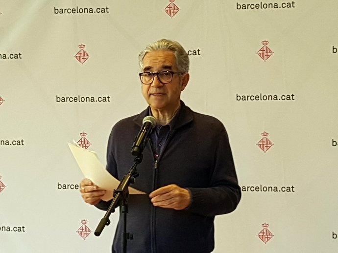 El regidor d'Habitatge de Barcelona, Josep Maria Montaner