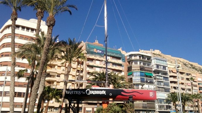 Plaza del Mar, centro de Alicante