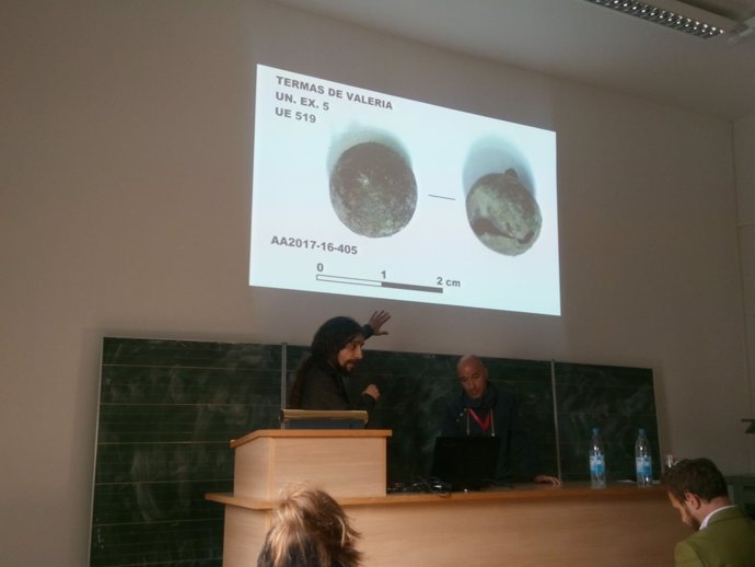 Presentación de las Termas Romanas de Valeria en Alemania