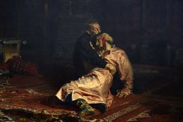 'Iván el Terrible y su hijo', de Ilia Repin