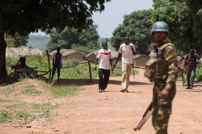 Militar de la misión de la ONU en República Centroafricana