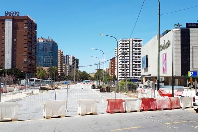 Obras metro de Málaga 