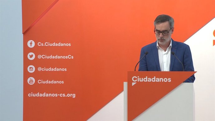 José Manuel Villegas a la seu de Cs