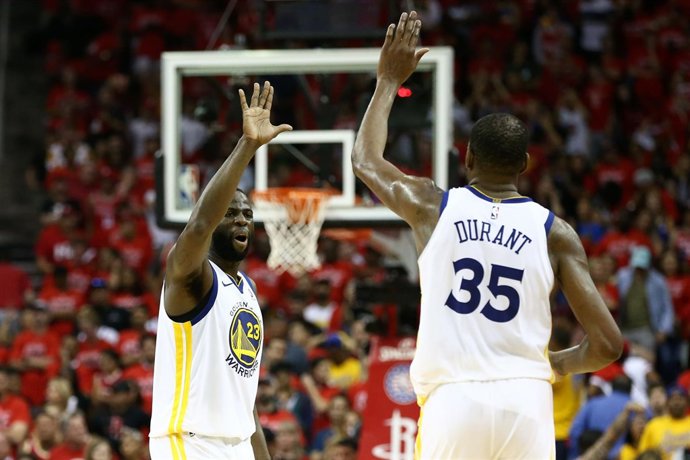 Draymond Green y Kevin Durant (Golden State Warriors)