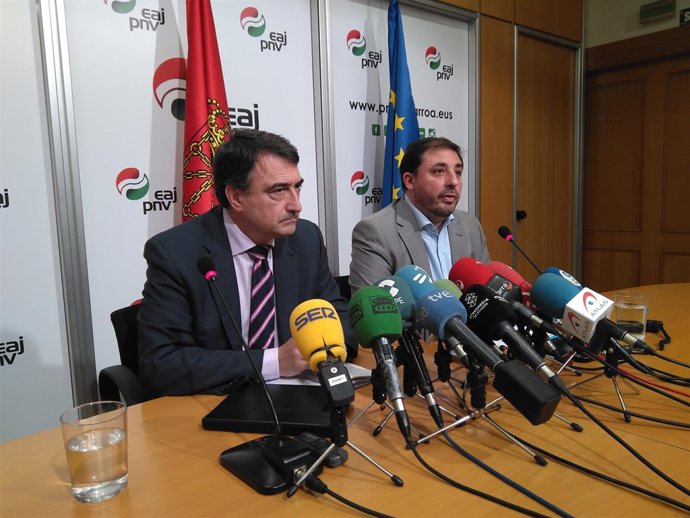 Aitor Esteban y Unai Hualde, del PNV