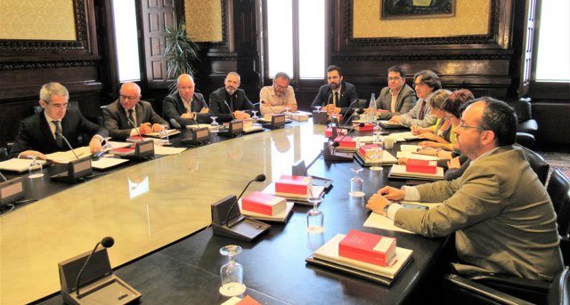 Reunión de la Mesa del Parlament