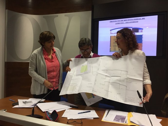 Ana Rivas, Sánchez Ramos y Cristina Pontón