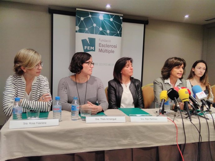 Rosa Masriera, Thaís Armangué, Pepi Martínez, Mar Tintoré y Carla Herrero