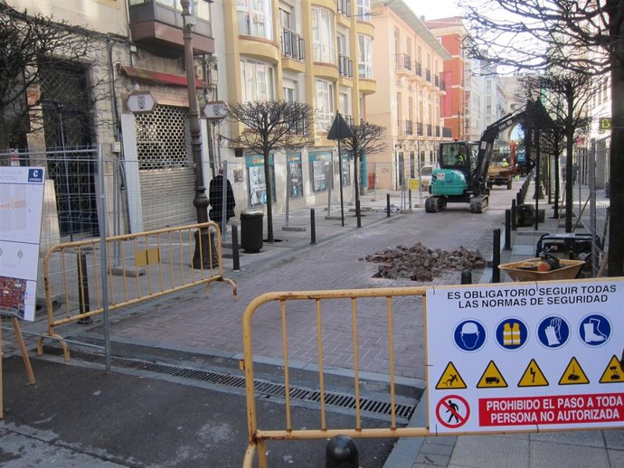 Comienzo de las obras de la Sanz de Sautuola                             