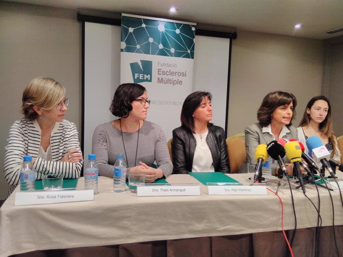 Rosa Masriera, Thaís Armangué, Pepi Martínez, Mar Tintoré y Carla Herrero