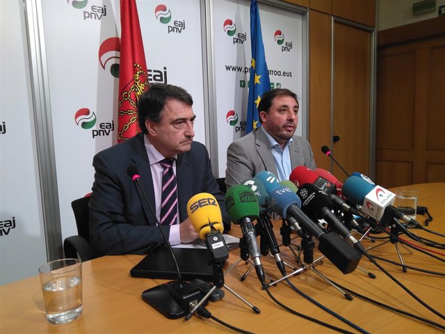 Aitor Esteban y Unai Hualde, del PNV