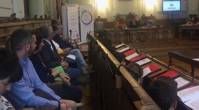 Celebración del Pleno del Consejo de la Infancia de Valladolid