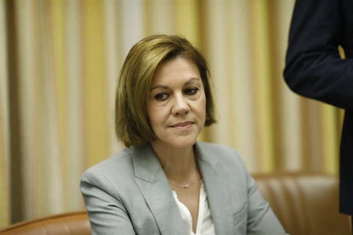 Cospedal comparece en la comisión sobre la presunta financiación ilegal del PP 