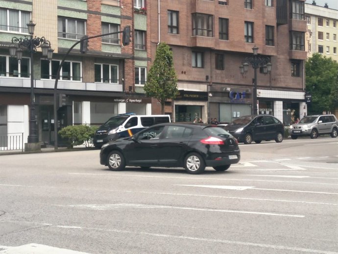 Detenidos en Oviedo por hurto tras persecución