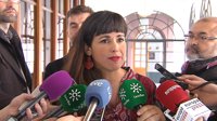 Teresa Rodríguez: "La tolerancia de Susana Díaz con la corrupción y su connivencia con PP es imperdonable en Andalucía"