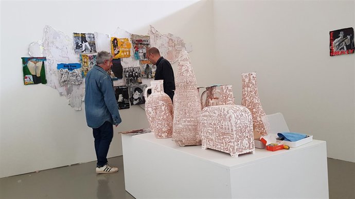 Imagen del montaje de la feria