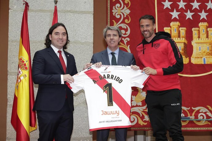 Raúl Martín Presa Ángel Garrido Antonio Amaya Comunidad Madrid Rayo Vallecano