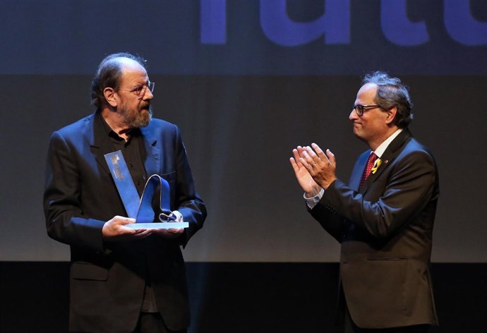 Actor Josep Maria Pou, president de la Generalitat Quim Torra