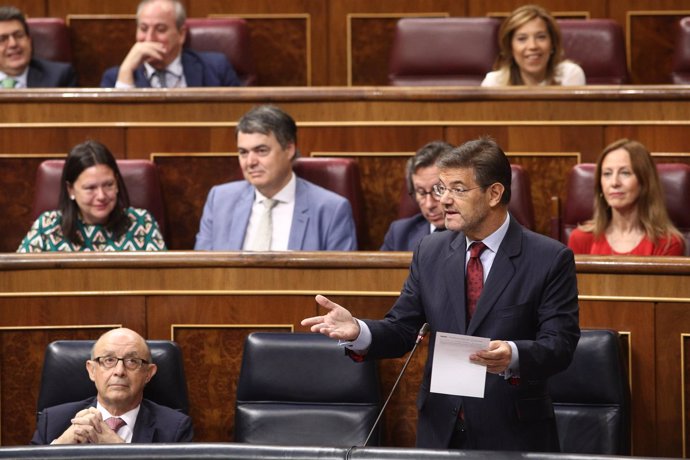 Catalá interviene en la sesión de control al Gobierno en el Congreso