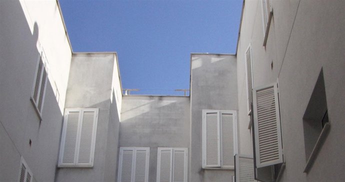 Edificio rehabilitado en Cádiz