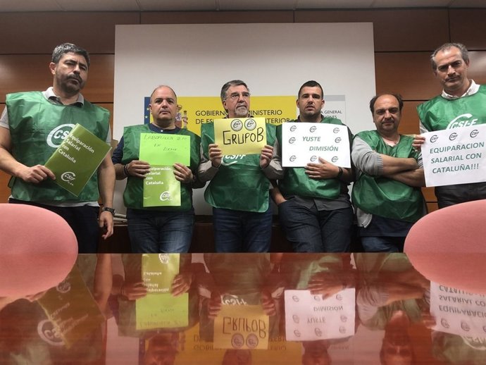 Miembros de CSIF encerrados en Instituciones Penitenciarias