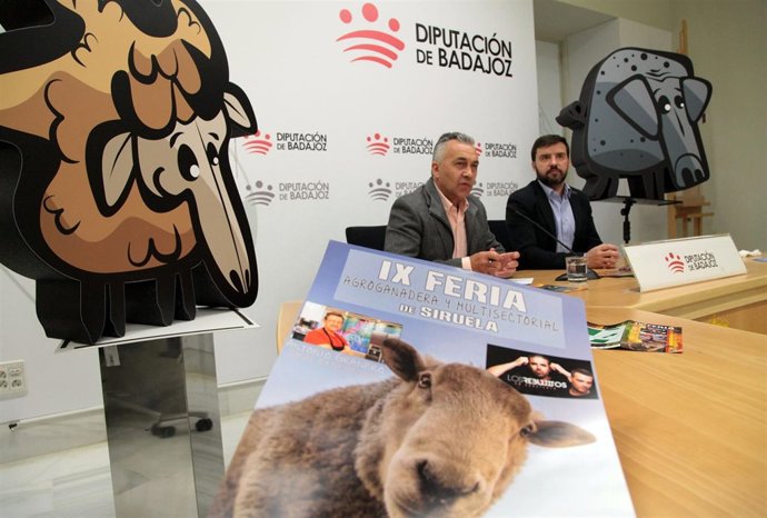 Presentación de la feria ganadera de Siruela