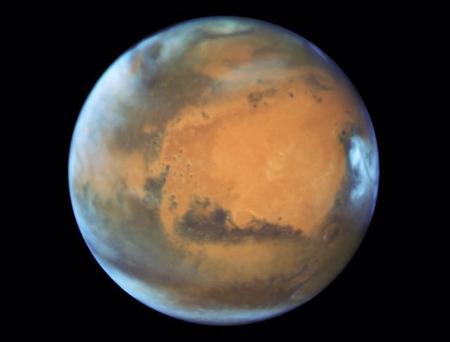 Marte, a vista del Hubble