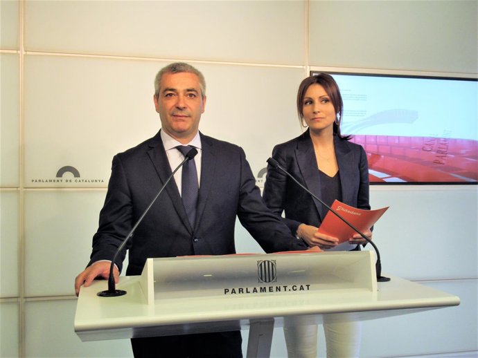 José María Cano, Lorena Roldán (Cs)