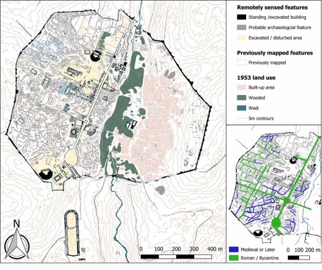 Hallazgos arqueológicos en Jerash con el nuevo estudio