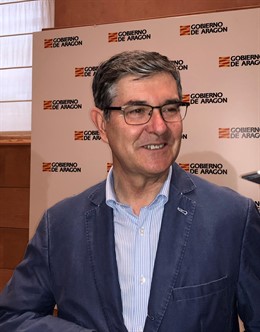 El consejero de Presidencia del Gobierno de Aragón, Vicente Guillén