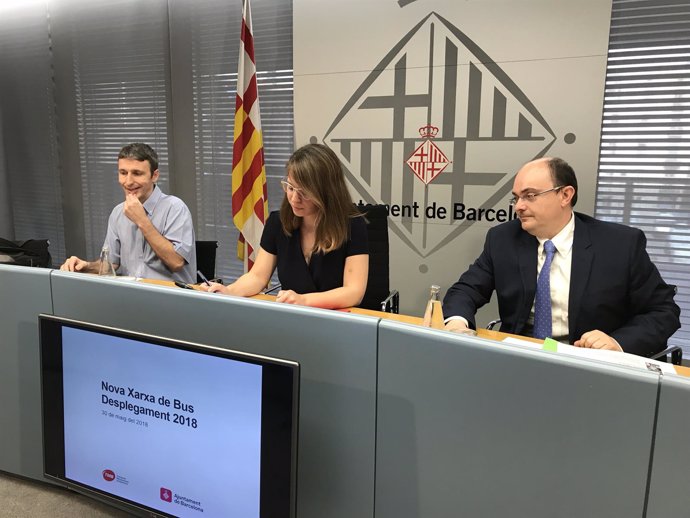 Adrià Gomila, Janet Sanz y Enric Cañas
