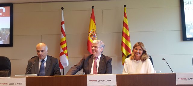 Josep M.Piqué, Jordi Cornet y Blanca Sorigué