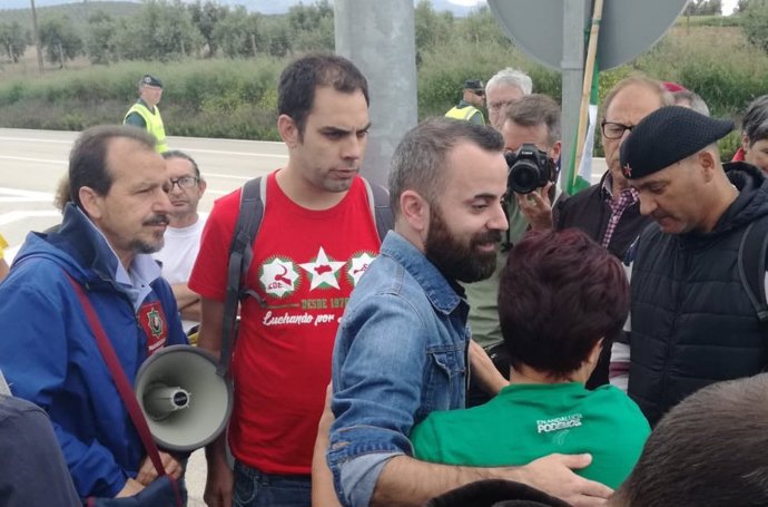 El activista Fran Molero condenado por Rodea el Congreso ingresa en prisión