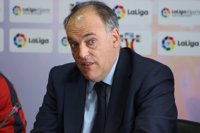 LaLiga no ve "ninguna" irregularidad deportiva en el Huesca-Nàstic, pero denuncia sus "cotizaciones alarmantes"