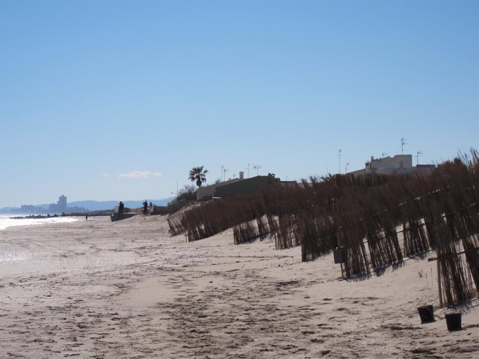 Imagen de archivo de una playa de El Saler