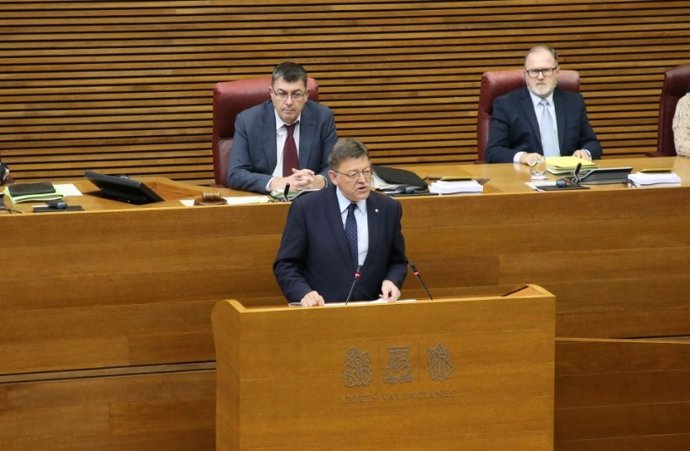 Ximo Puig a les Corts