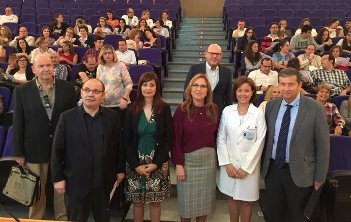 Autoridades en la inauguración de la jornada