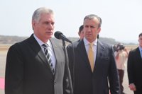 Díaz-Canel llega Venezuela en su primera visita oficial