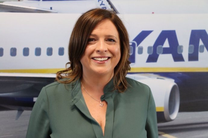 Carol Sharkey, directora de riesgos en Ryanair.
