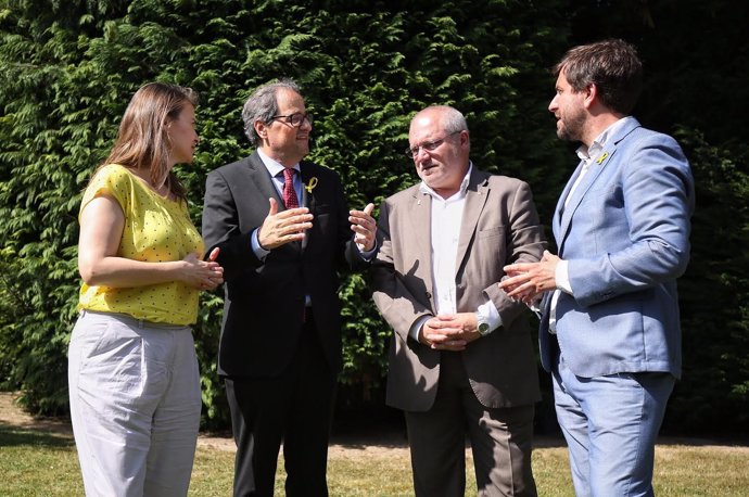 El president de la Generalitat, Quim Torra